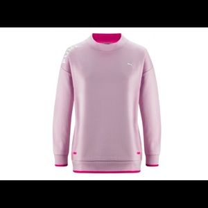 - PUMA CHASE SWEATSHIRT IN ORCHID ROSA